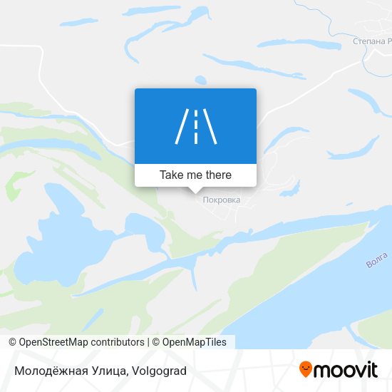 Молодёжная Улица map