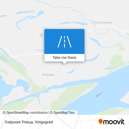 Озёрная Улица map