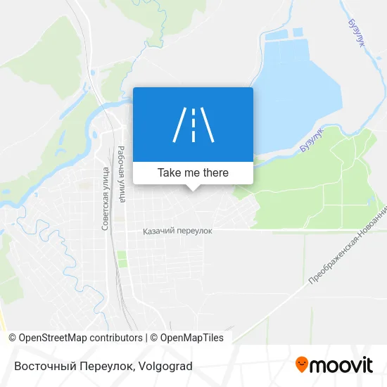 Восточный Переулок map