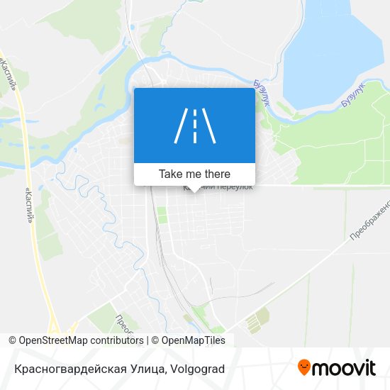 Красногвардейская Улица map