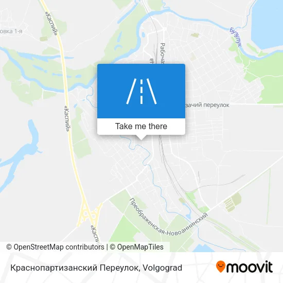 Краснопартизанский Переулок map