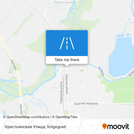 Крестьянская Улица map