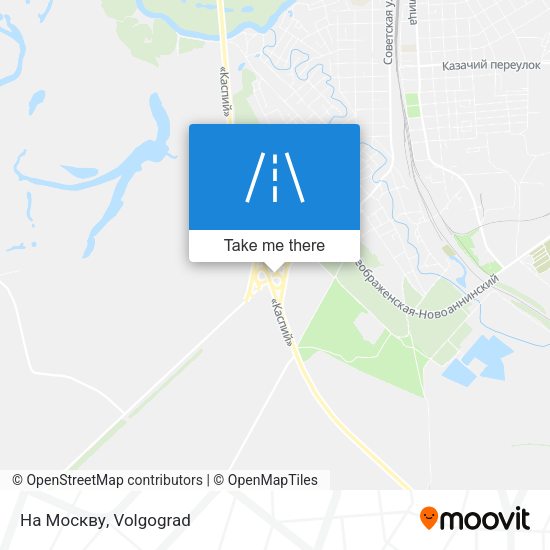 На Москву map