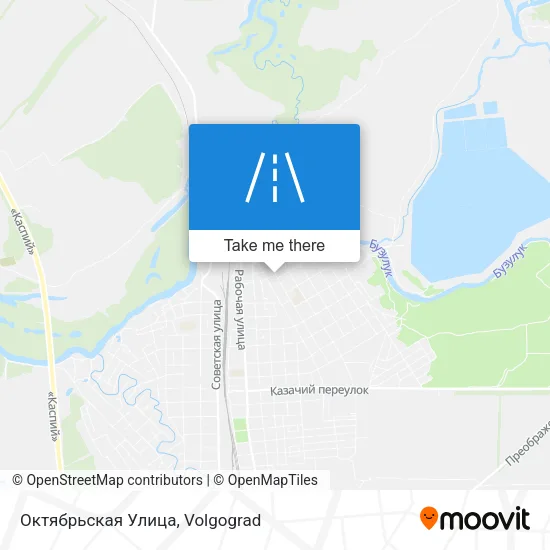 Октябрьская Улица map