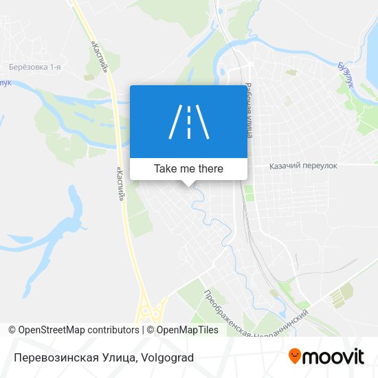 Перевозинская Улица map
