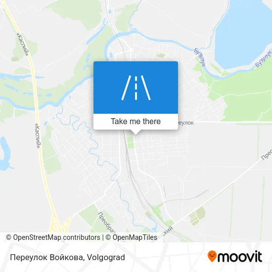 Переулок Войкова map