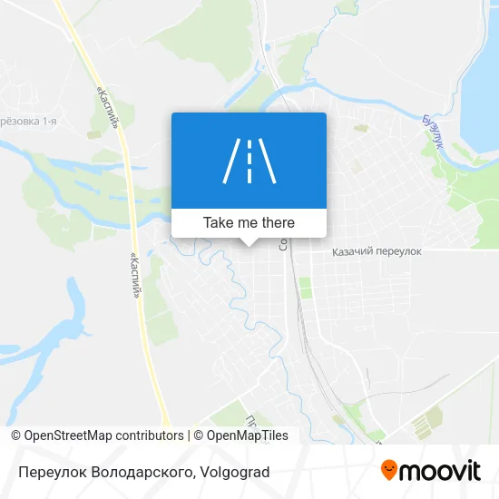 Переулок Володарского map