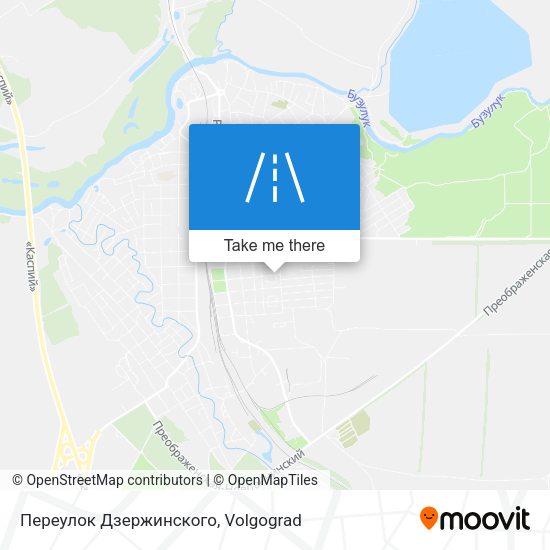 Переулок Дзержинского map