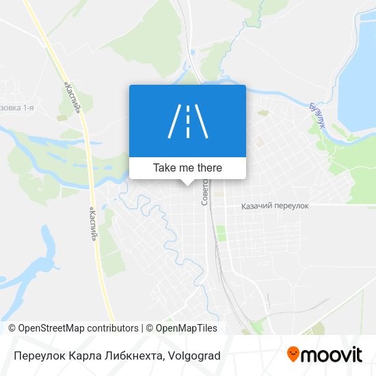 Переулок Карла Либкнехта map