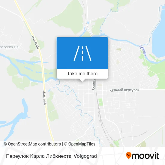 Переулок Карла Либкнехта map