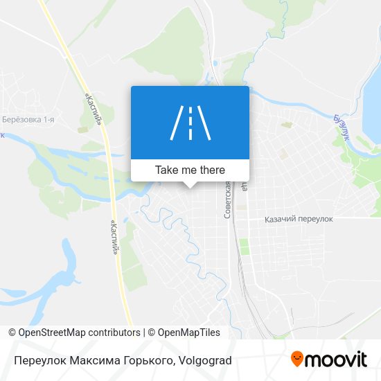 Переулок Максима Горького map