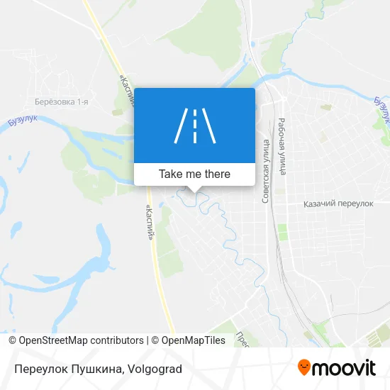 Переулок Пушкина map