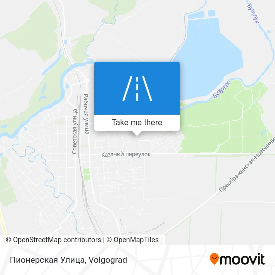 Пионерская Улица map