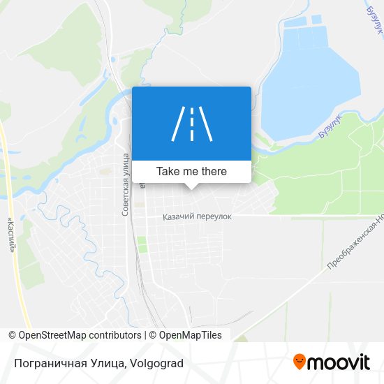 Пограничная Улица map
