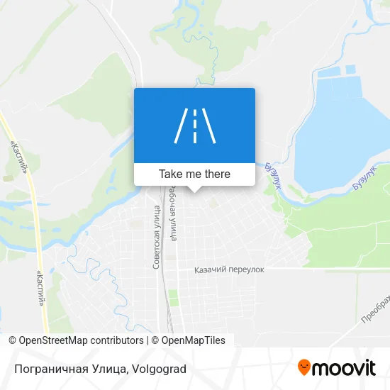 Пограничная Улица map