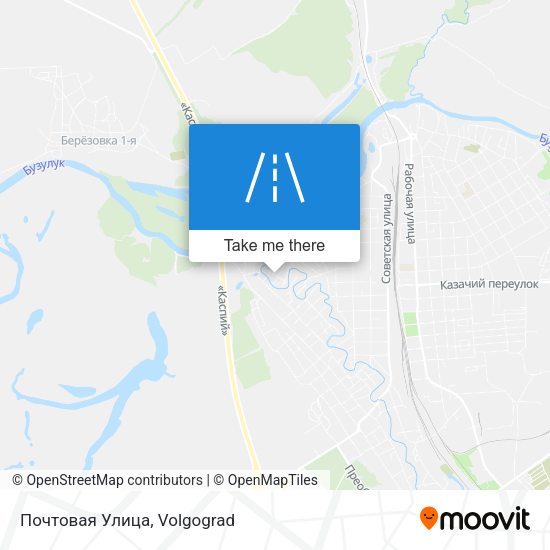 Почтовая Улица map
