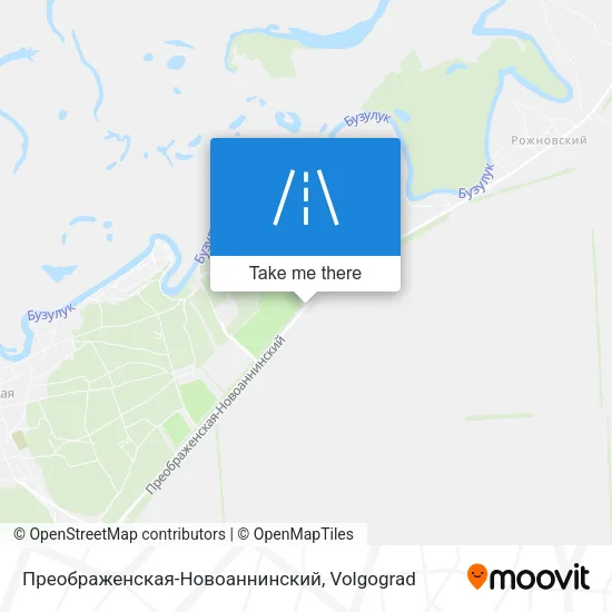 Преображенская-Новоаннинский map