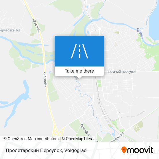 Пролетарский Переулок map