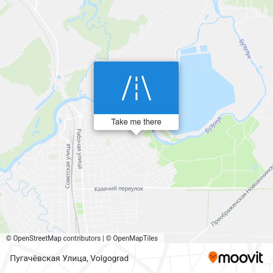 Пугачёвская Улица map