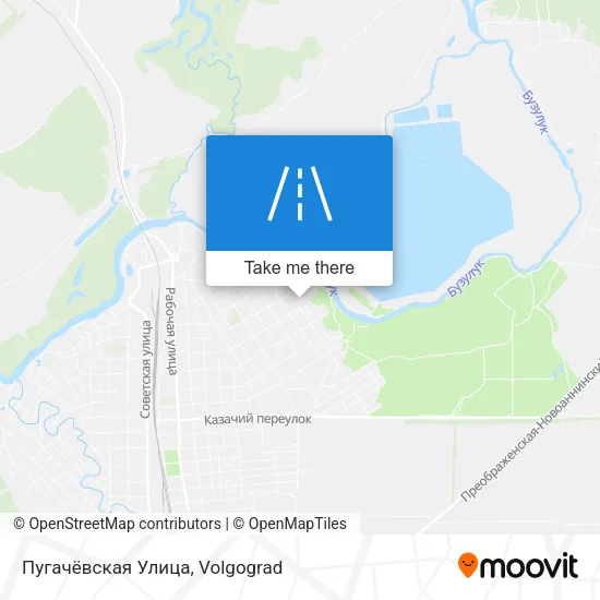Пугачёвская Улица map