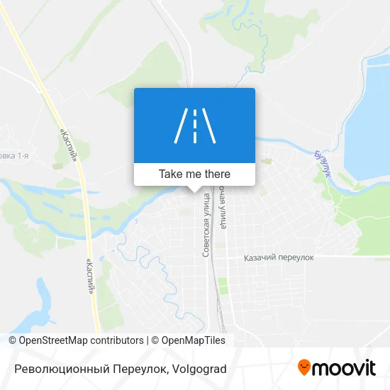 Революционный Переулок map