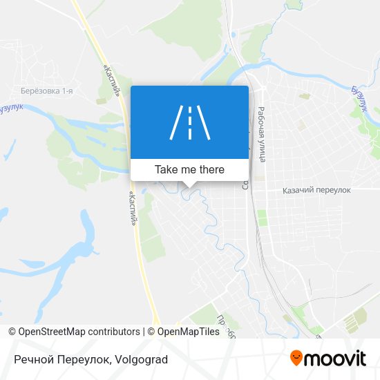 Речной Переулок map
