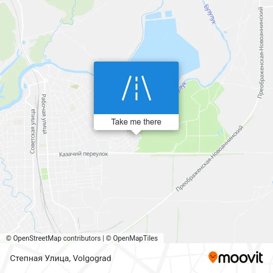 Степная Улица map