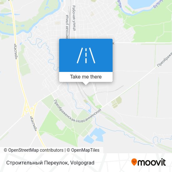 Строительный Переулок map