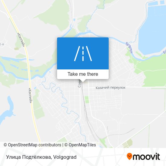 Улица Подтёлкова map