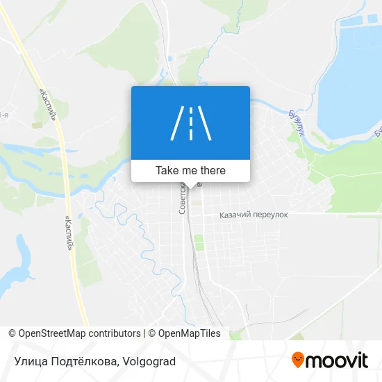 Улица Подтёлкова map