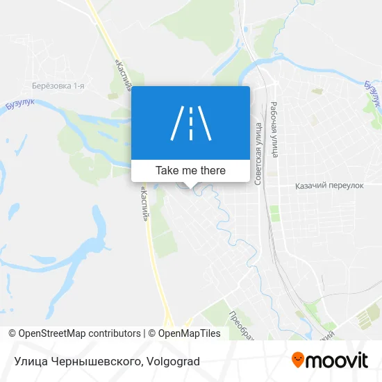 Улица Чернышевского map