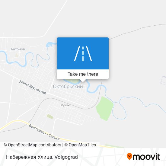 Набережная Улица map