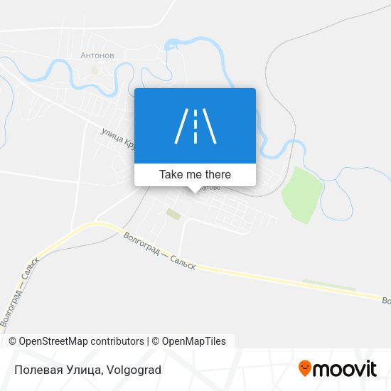Полевая Улица map