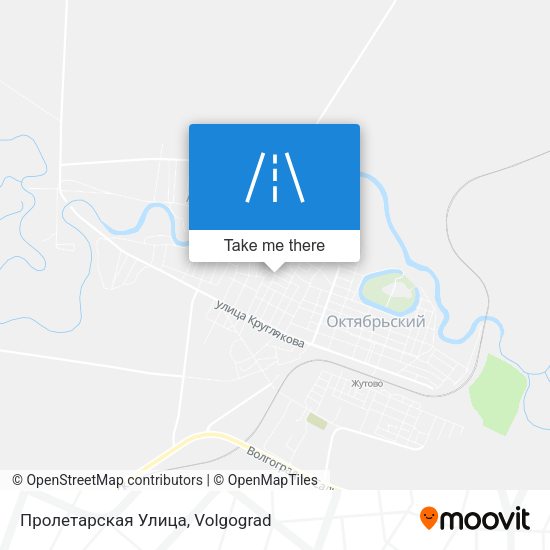 Пролетарская Улица map