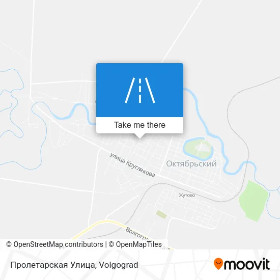 Пролетарская Улица map