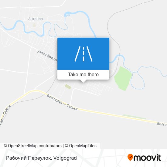Рабочий Переулок map