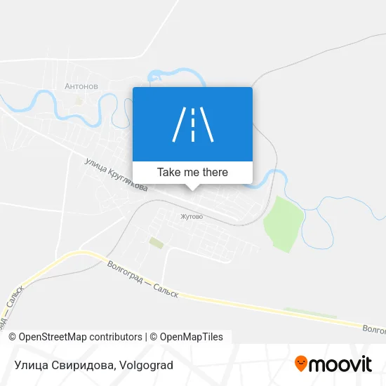 Улица Свиридова map