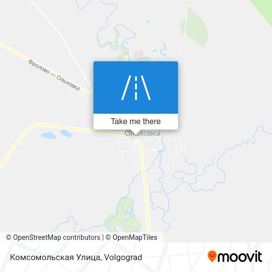 Комсомольская Улица map