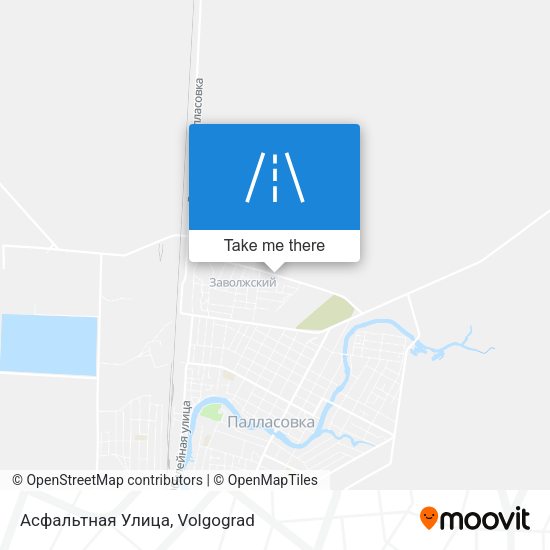 Асфальтная Улица map