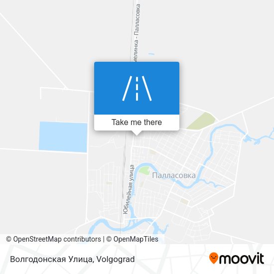 Волгодонская Улица map