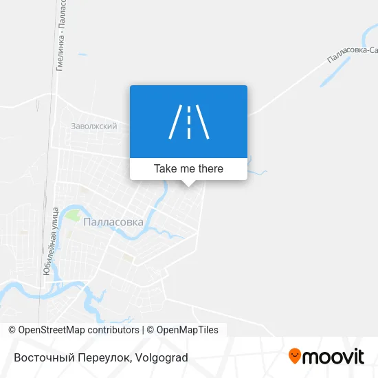 Восточный Переулок map
