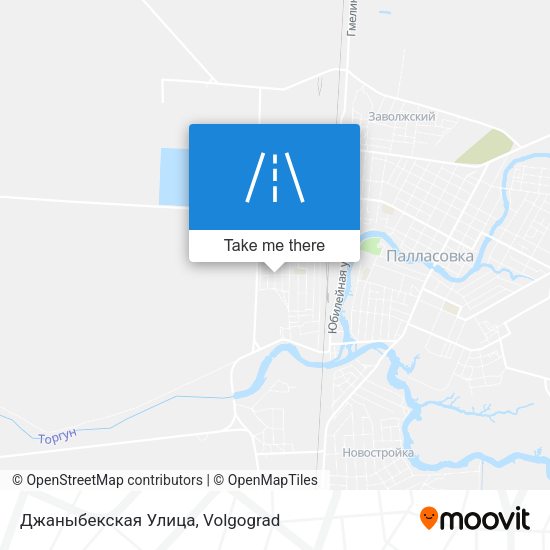 Джаныбекская Улица map