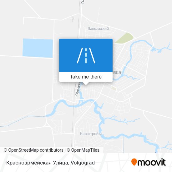 Красноармейская Улица map