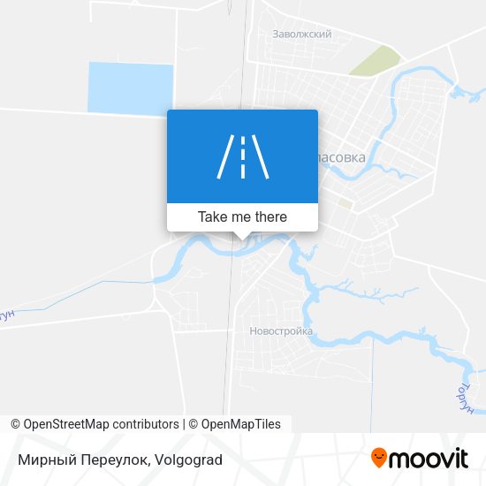 Мирный Переулок map