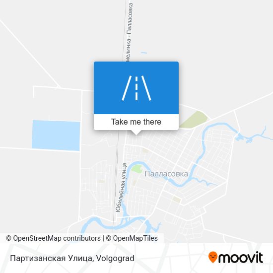 Партизанская Улица map