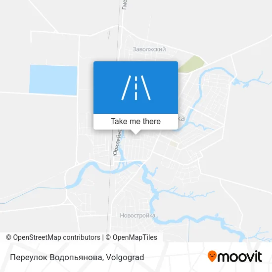 Переулок Водопьянова map