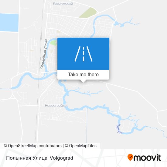 Полынная Улица map