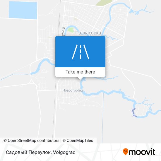 Садовый Переулок map