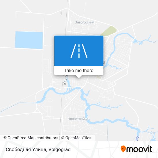 Свободная Улица map