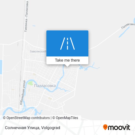 Солнечная Улица map